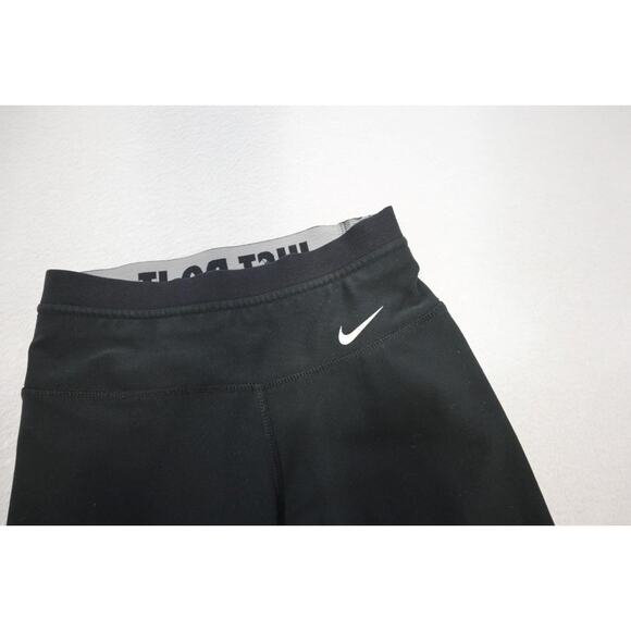 Nike Leggings Athletic Dri Fit JUST DO IT Pants Womens Sz XS XSMALL - Picture 2 of 4